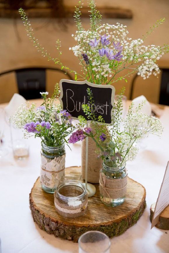 Las mejores 17 ideas de Centros de mesa de madera  decoración de unas, mesas  de boda, centros de mesa para boda